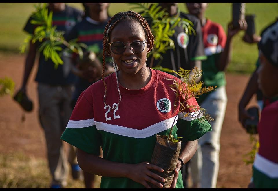 Fans Engagement at Absa Sports Club & Tree Planting